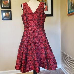 Betsey Johnson fit and flare occasion dress sz 14